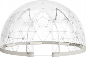 Vevor Kupolový stan pre 2-4 osôb Priehľadný s oknom a panoramatickým výhľadom