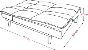 Rozkladacia pohovka Catini LYONA