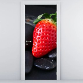 Fototapeta na dvere - Jahoda (95x205cm)