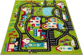 Koberec Agnella Funky Top Super Mesto C limetka