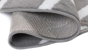 Koberec LUXURY L889B PP ESM sivý kruh