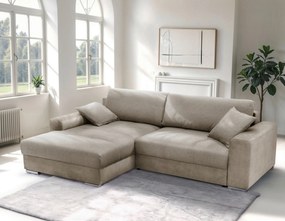 XXXLutz ROHOVÁ SEDAČKA, textil, cappuccino MID.YOU - Sedačky - 000694008102