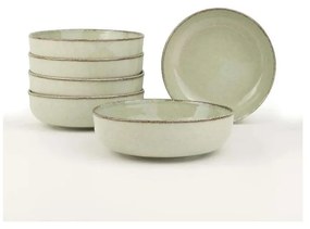 Svetlozelené porcelánové misky v súprave 6 ks 75 ml – Hermia