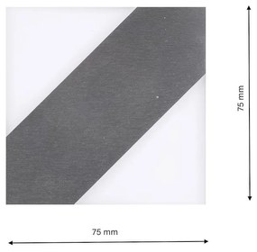 Schodiskové LED svietidlo Exon, 1x LED 0,6w, 3000k, s