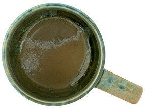 Žltá/svetlozelená šálka z kameniny 400 ml Milani – Bloomingville