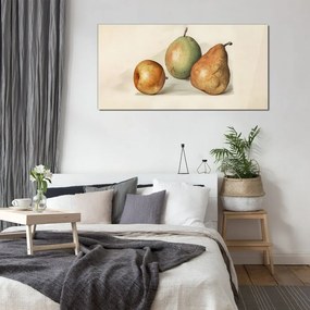 Obraz na skle Moderné ovocie hruška