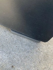 Podložky pod kvetináč PUT, umelý kamen, 7 x 7 cm, 4-set, sivá