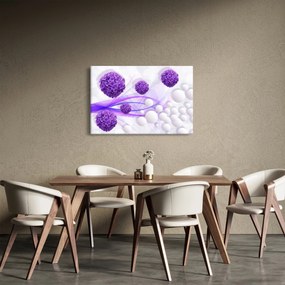 Obraz - Guľa, guličky, kvety, ... (90x60 cm)