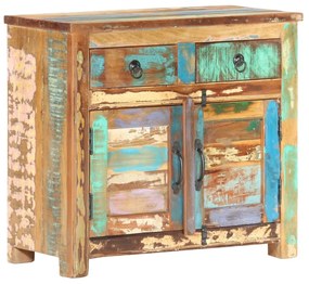 vidaXL Komoda 70x35x65 cm, recyklovaný masív