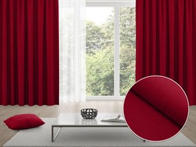 Biante Zatemňovací záves Blackout BKU-106 Vínový - šírka 270 cm 270x250 cm