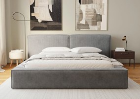 XXXLutz ČALÚNENÁ POSTEĽ, 160/200 cm, antracitová Boxxx - Online Only spálne - 002555000809