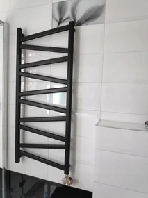 Regnis Kalipso MIX, Vykurovacie teleso 300x1600mm, 543W, čierna matná, MK160/30/BLACK