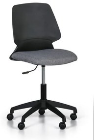 Kancelárska stolička CROOK, sivá