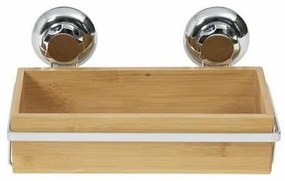 Compactor Bambusová polička do kúpeľne Bestlock SPA Bamboo, 27,6 x 14,8 x 12,7 cm