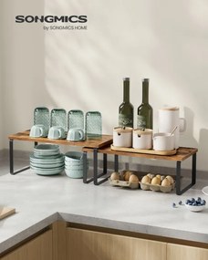 Set 2 kuchynských políc KCS200X01