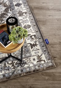 Villeroy & Boch, Kusový koberec Villeroy & Boch 106124 Brown, Cream, 120x170, hnedá, obývacia izba