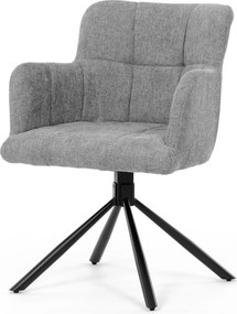 Jedálenské kreslo DCH-T1122 GREY2 Farba: Sivá