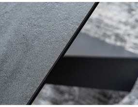 Jedálenský stôl Salvadore II 180 x 90 cm, antracit