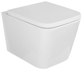 KIELLE Arkas I závesné WC Rimless s hlbokým splachovaním, 350 x 505 mm + SoftClose sedátko, biela, 30111000