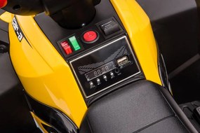 LEAN CARS HL568 Nabíjateľná štvorica žltá