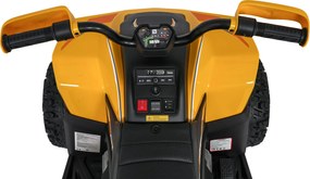 Ramiz Rýchle koleso Quad Vehicle Žltá