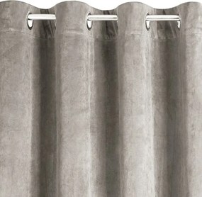ZÁVES PIERRE CARDIN NA KRÚŽKOCH 140X250 CM BÉŽOVÝ