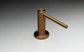 Deante Aster, dávkovač saponátu pre kuchynské drezy s dlhou výlevkou 500ml, bronzová, DEA-ZZZ_C0DD