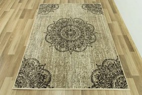 Koberec Aladin 513668/67933 mandala slonia kosť / bežový