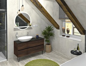 Sapho Sapho, Doska DTDL 830x18x440mm, dub strieborný, DT083-1111
