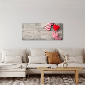 Obraz - Srdiečka (120x50 cm)