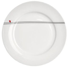 Dezertný tanier SRDIEČKA pr. 19 cm