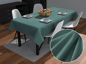 Biante Zamatový obdĺžnikový obrus Velvet Premium SVP-022 Ľadovo zelený 50x100 cm