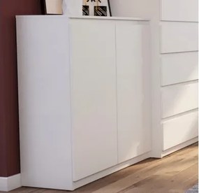 Skrinka Carlos 80 cm, biela%