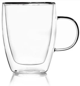 Hrnček dvojstenné borosil. sklo DOUBLE 0,3 l