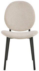 Béžová jedálenská stolička Cliff – Actona