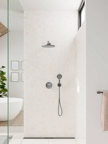Hansgrohe Raindance Select S, ručná sprcha 120 3jet, kartáčovaný čierny chróm, HAN-26530340