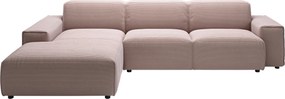 XXXLutz ROHOVÁ SEDAČKA, textil, ružová Livetastic - Sedačky - 001581035506