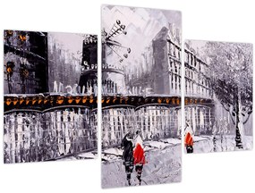 Obraz - Olejomaľba mesta II. (90x60 cm)