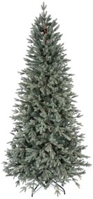 Umelý vianočný stromček 3D Smrek Ľadový Úzky 240cm