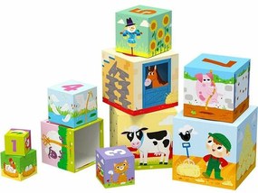 Trefl Primo Edukatívne skladacie kocky Farma