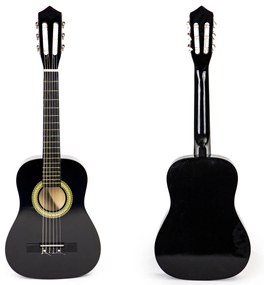 Detská veľká drevená gitara 6 strún