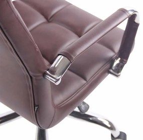 Design-Shop Kancelárska stolička DS19467401 - Bordová