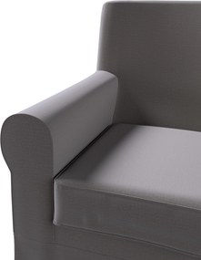 Poťah na kreslo Ektorp Jennylund farba produktu hnedá látka zamatová