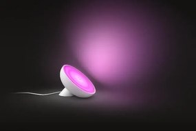 PHILIPS HUE Stolová múdra LED stmievateľná lampa HUE BLOOM s funkciou RGB, 7,1 W, teplá biela-studená biela, bie