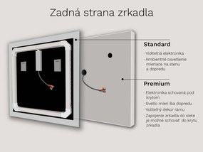 Zrkadlo do kúpeľne s LED osvetlením M13