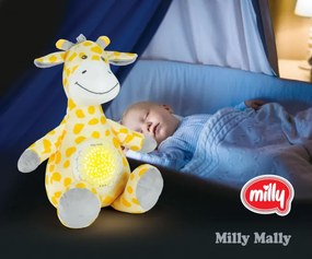 Plyšová hračka s projektorom Milly žirafka