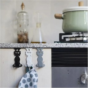 Závesné kovové háčiky v súprave 3 ks Curious Cats – Balvi