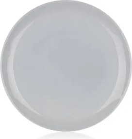 Plytký tanier Diwali 25 cm, šedé sklo%