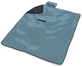 Sablio Plážová deka Šedomodrá: 200x140 cm