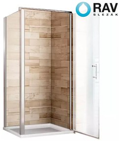 Sprchový kút Atena 100x100x190 chróm